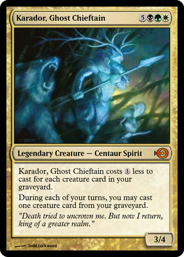 Karador, Ghost Chieftain (prm)