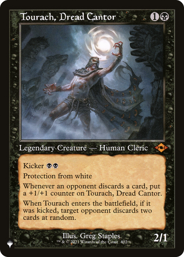 Tourach, Dread Cantor (plst)
