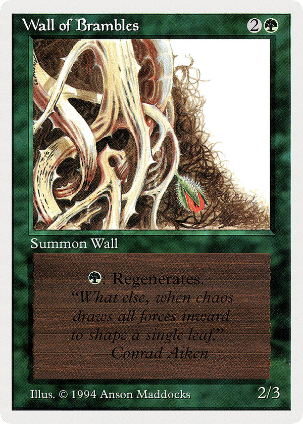 Wall of Brambles (sum)
