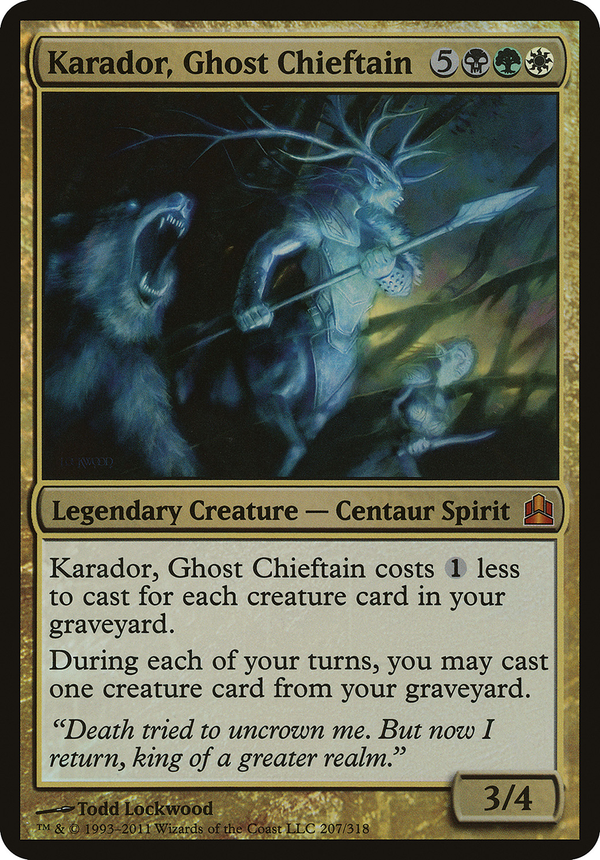 Karador, Ghost Chieftain (ocmd)