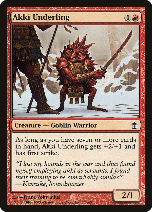 Akki Underling (sok)