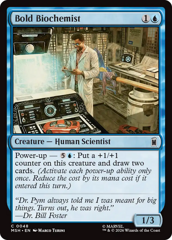 Bold Biochemist (msh)