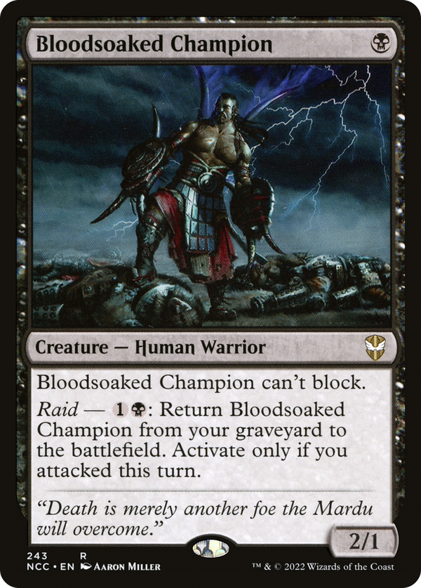 Bloodsoaked Champion (ncc)