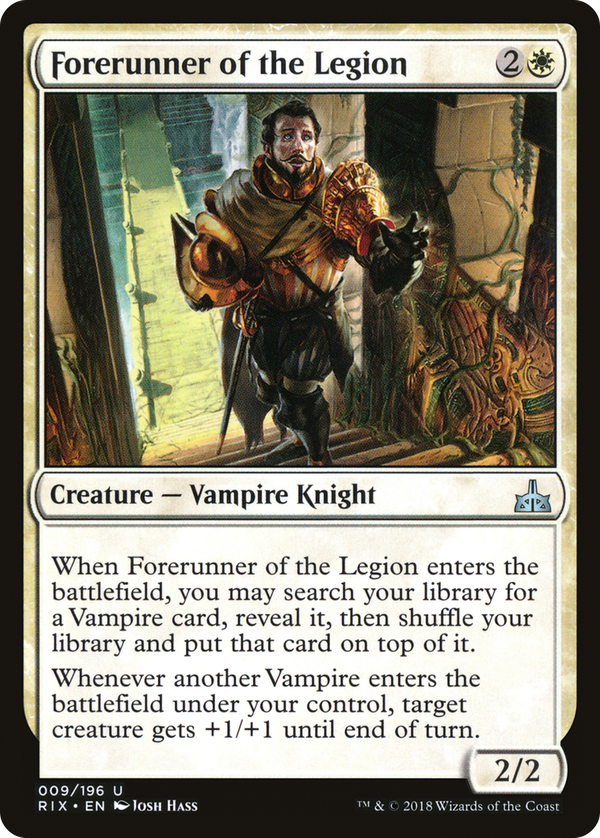 Forerunner of the Legion (rix)