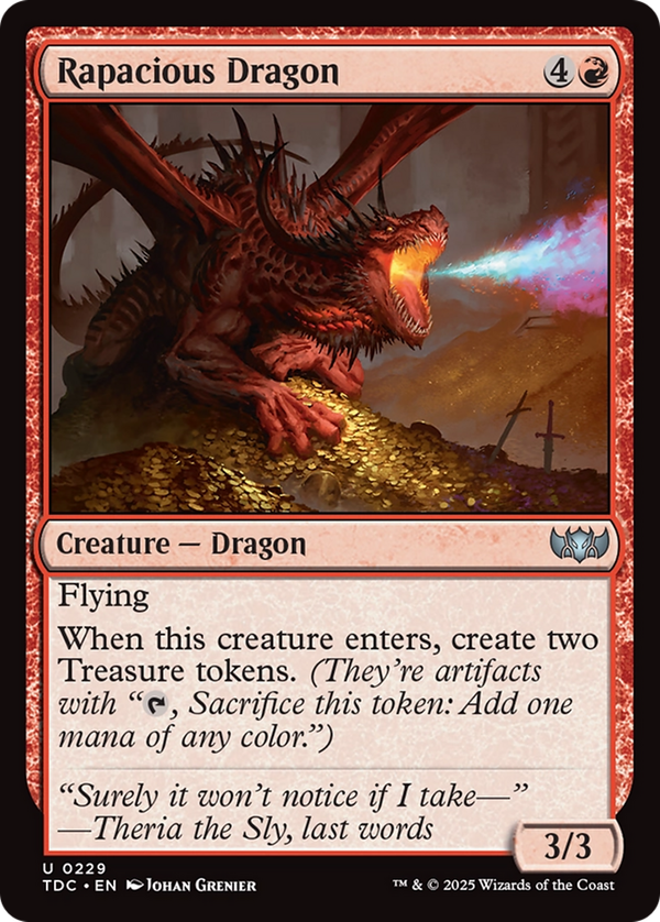 Rapacious Dragon (tdc)