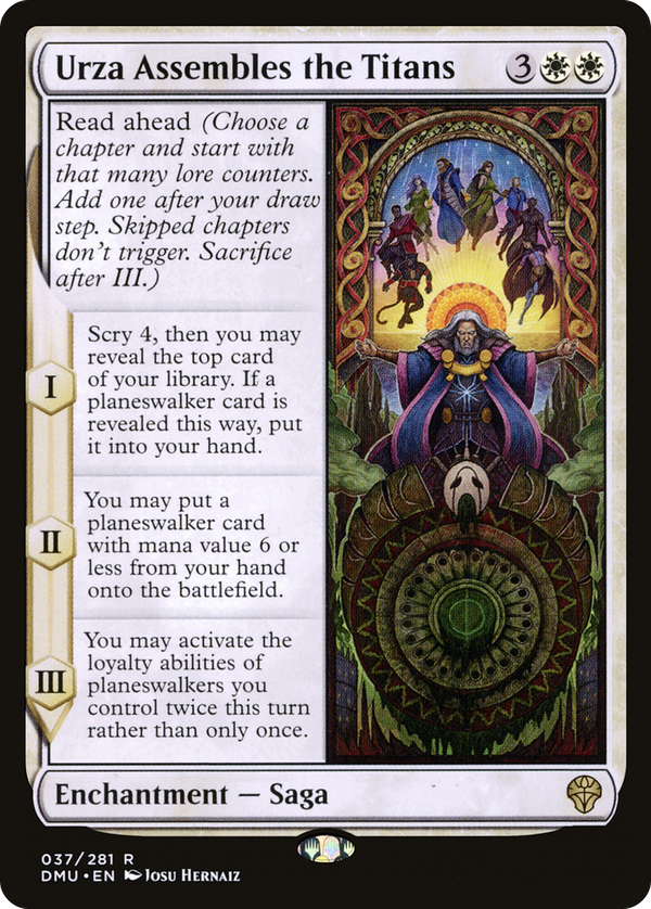 Urza Assembles the Titans (dmu)