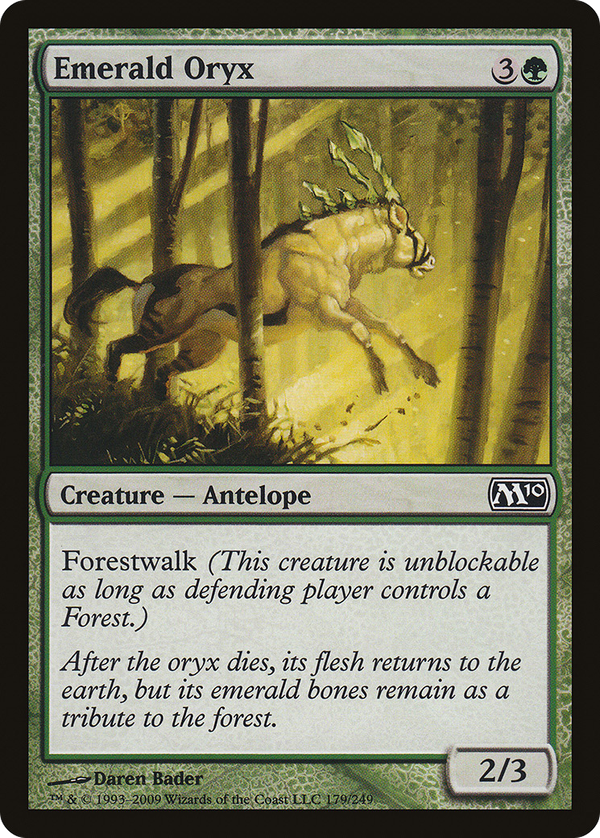 Emerald Oryx (m10)