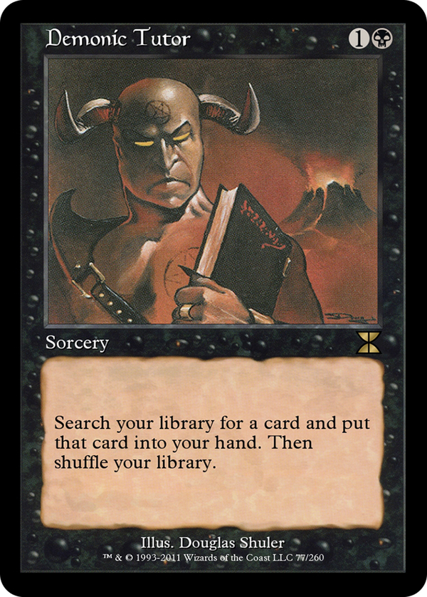 Demonic Tutor (me4)