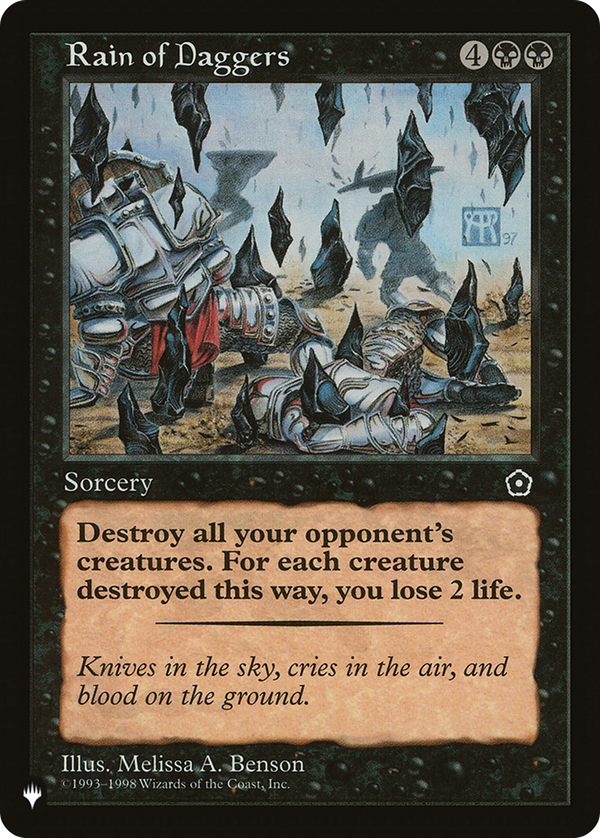 Rain of Daggers (plst)