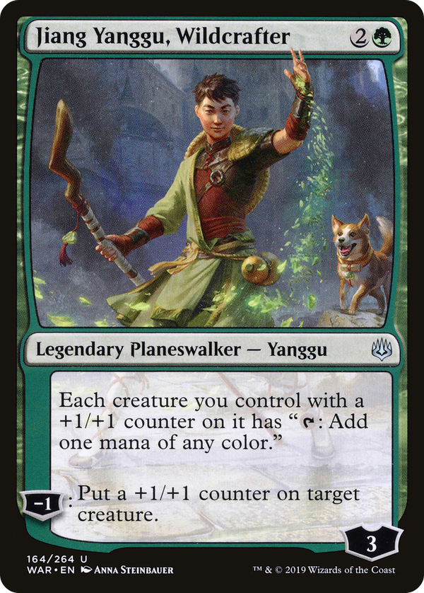 Jiang Yanggu, Wildcrafter (war)
