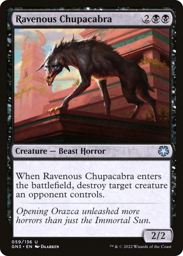 Ravenous Chupacabra (gn3)