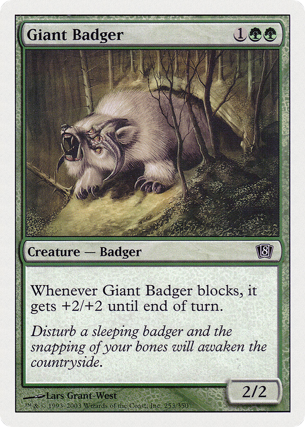 Giant Badger (8ed)