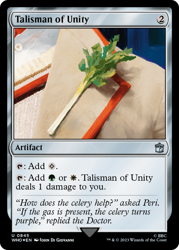 Talisman of Unity (who)