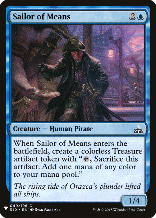 Sailor of Means (plst)