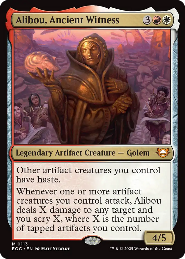 Alibou, Ancient Witness (eoc)