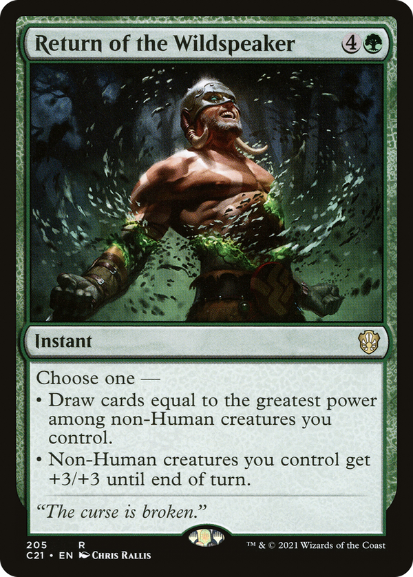 Return of the Wildspeaker (c21)