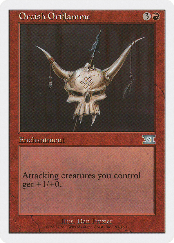 Orcish Oriflamme (6ed)