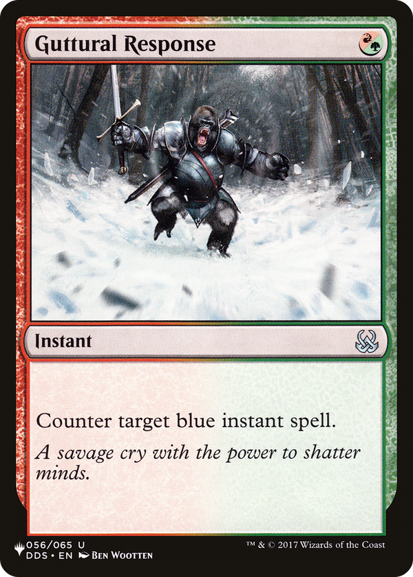 Guttural Response (plst)