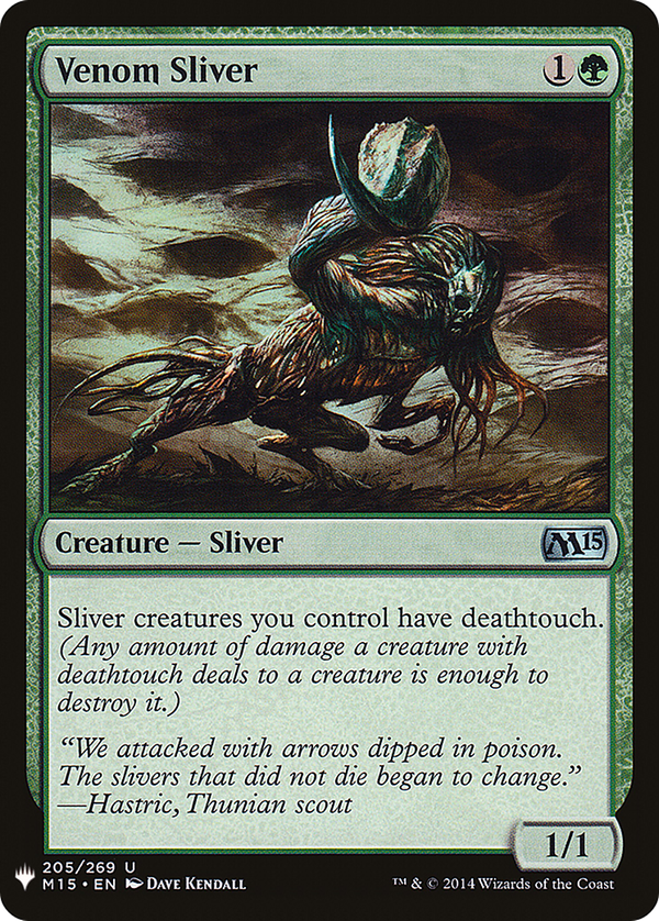 Venom Sliver (plst)