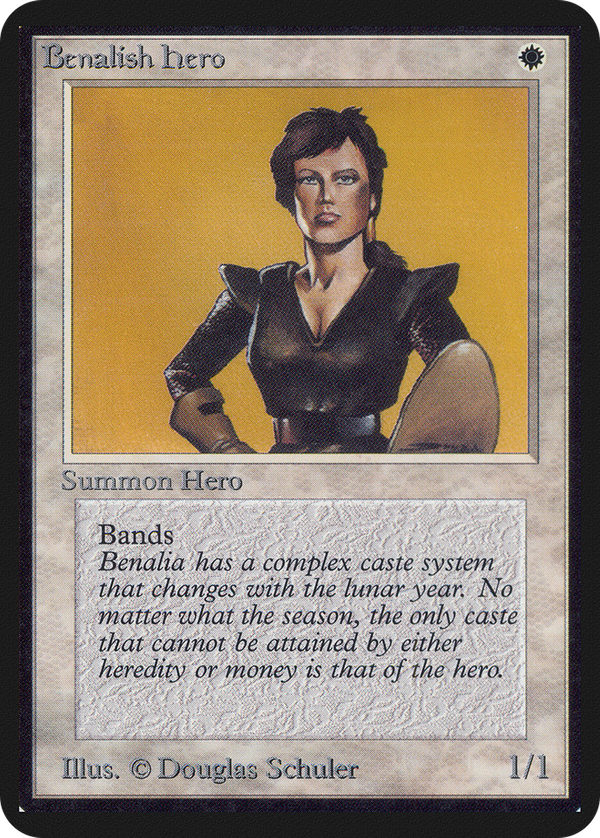 Benalish Hero (lea)