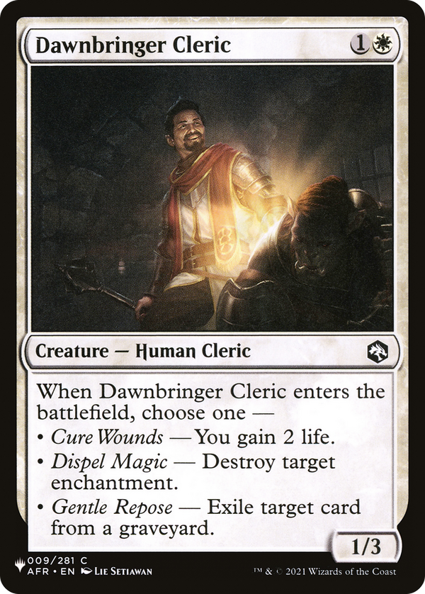 Dawnbringer Cleric (plst)