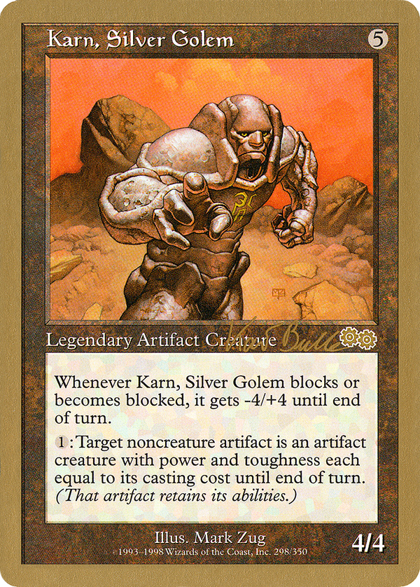 Karn, Silver Golem (wc99)