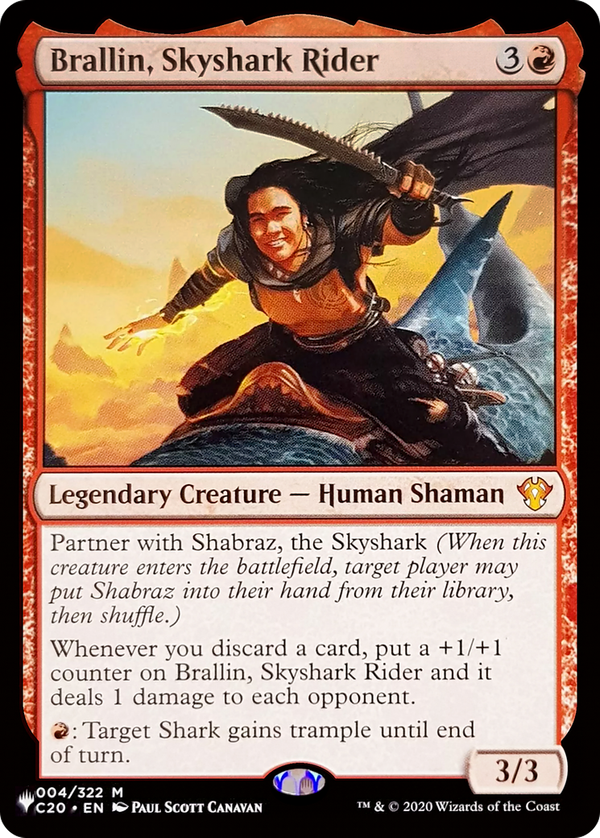 Brallin, Skyshark Rider (plst)