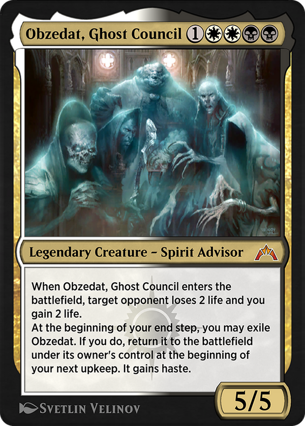 Obzedat, Ghost Council (ea3)