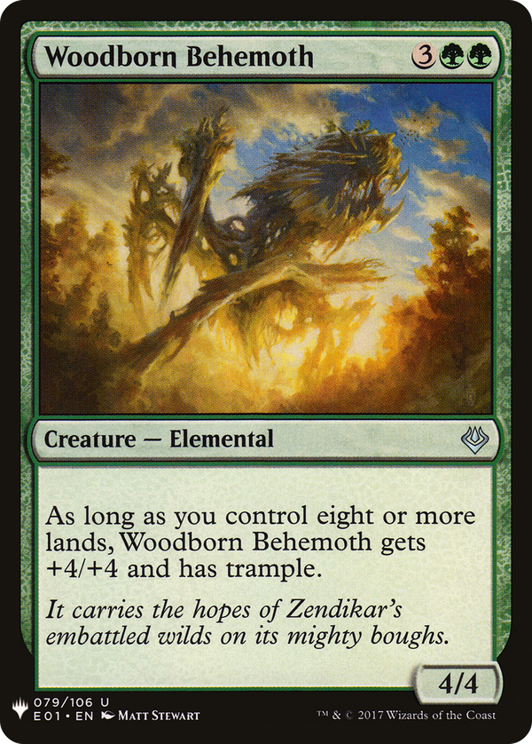Woodborn Behemoth (plst)