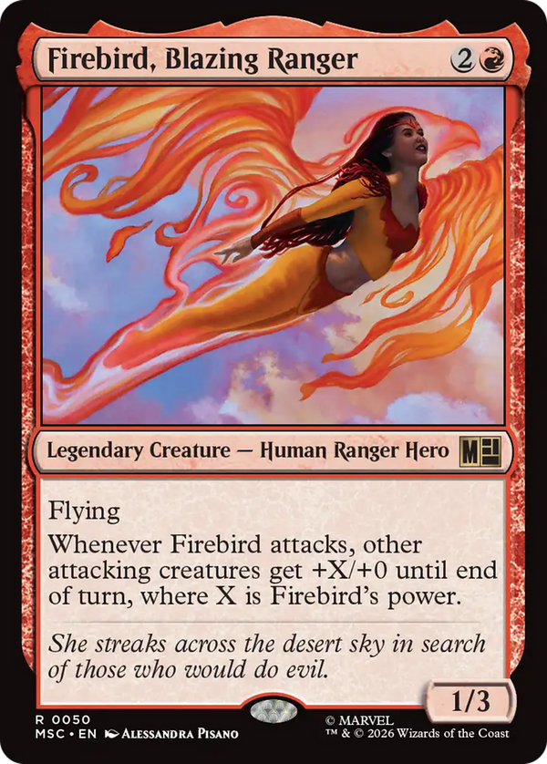 Firebird, Blazing Ranger (msc)