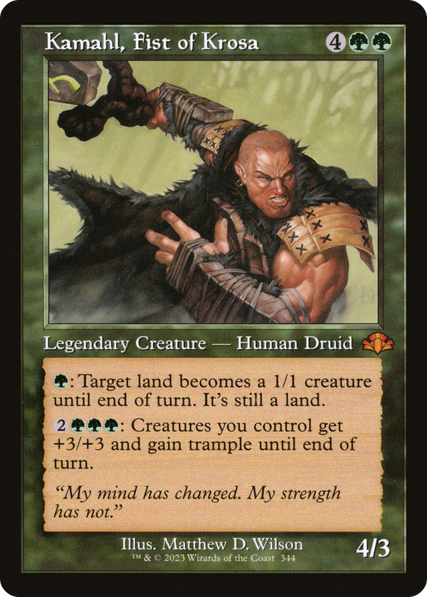 Kamahl, Fist of Krosa (dmr)