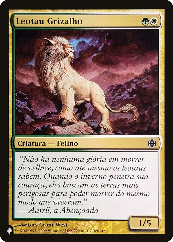 Grizzled Leotau (plst)