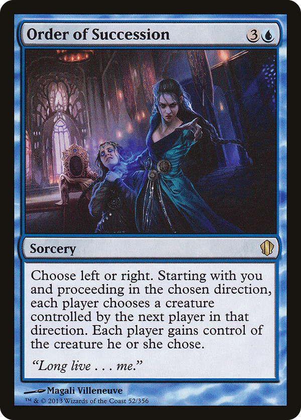 Order of Succession (c13)