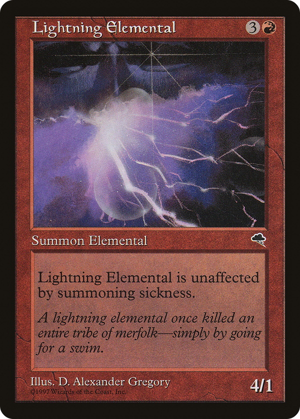 Lightning Elemental (tmp)
