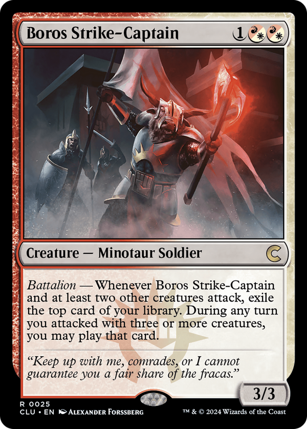 Boros Strike-Captain (clu)