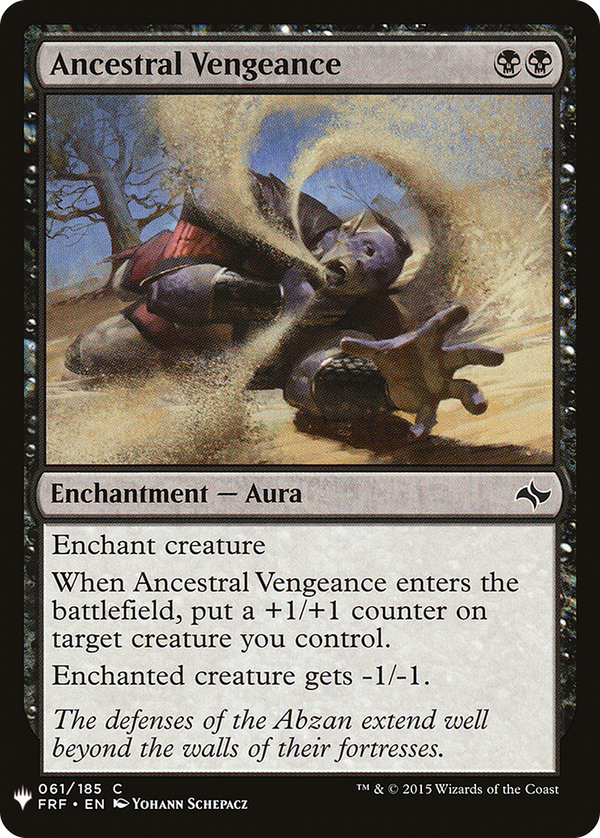 Ancestral Vengeance (plst)