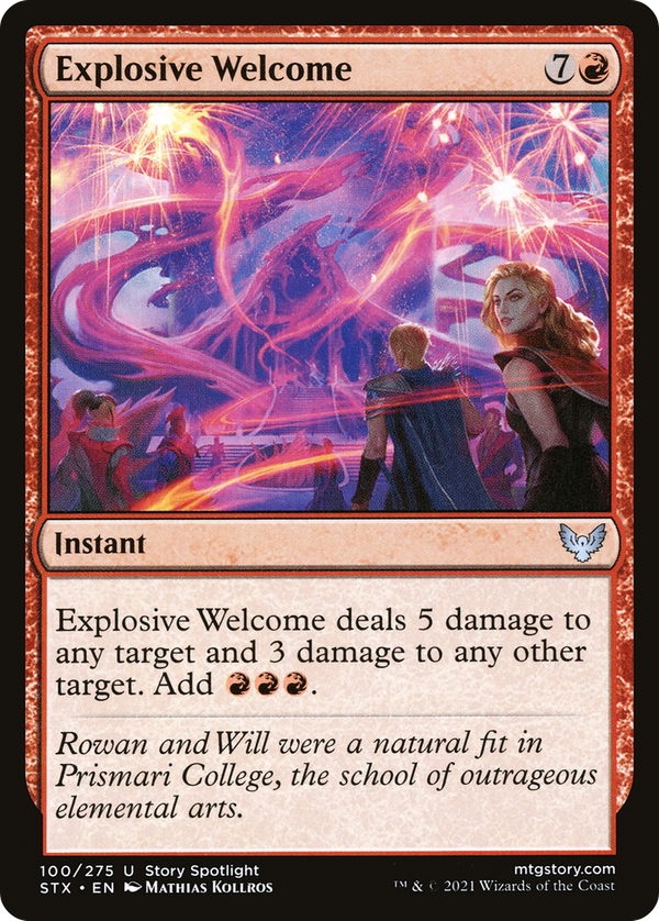 Explosive Welcome (stx)