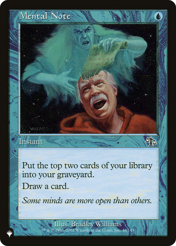 Mental Note (plst)