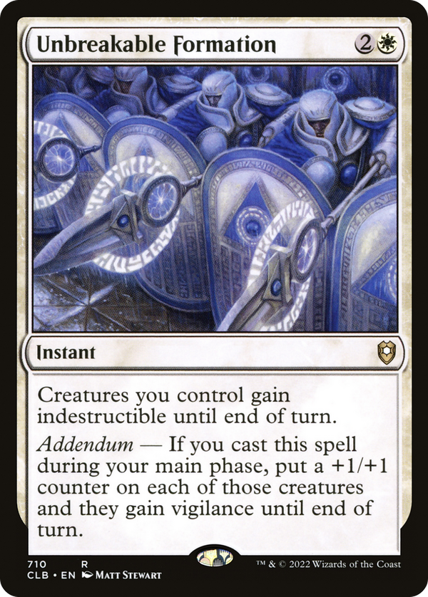 Unbreakable Formation (clb)