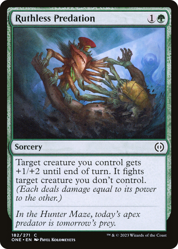 Ruthless Predation (one)