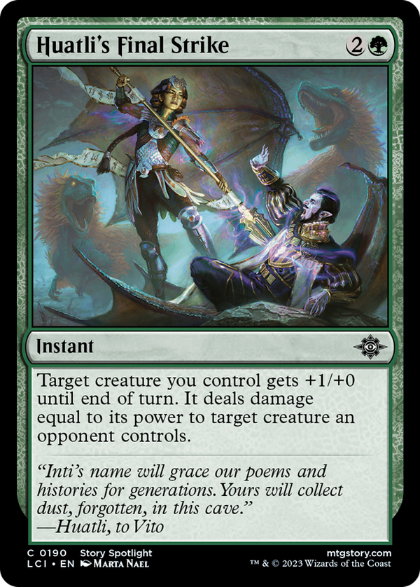 Huatli's Final Strike (lci)