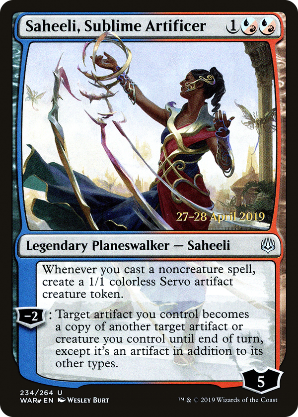 Saheeli, Sublime Artificer (pwar)