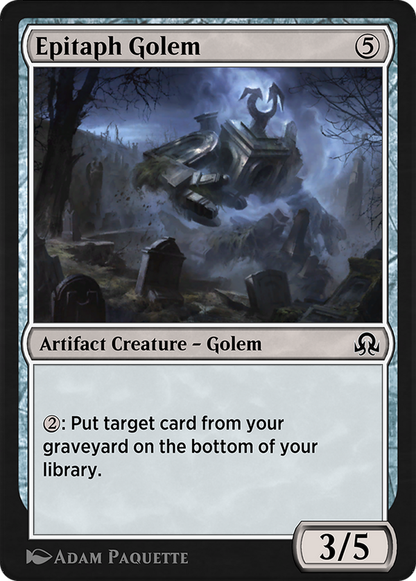 Epitaph Golem (sir)