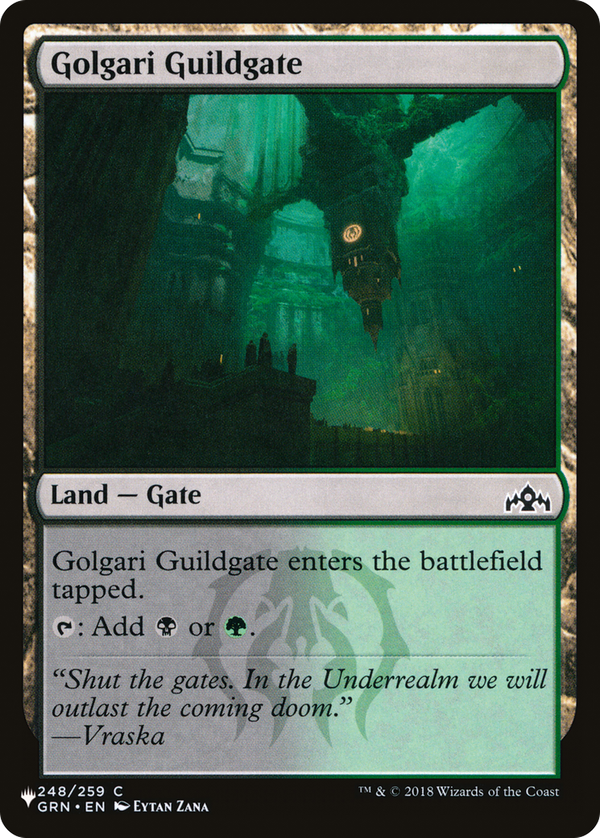 Golgari Guildgate (plst)