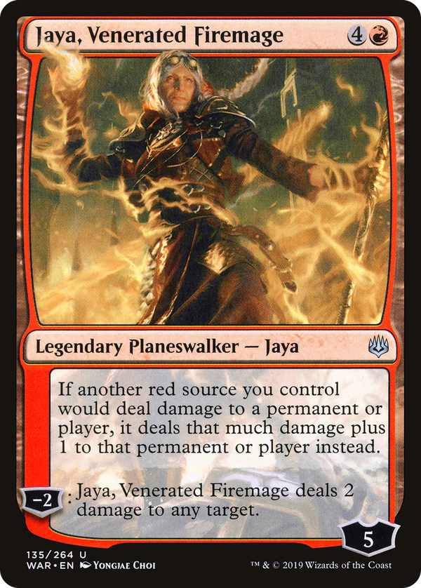 Jaya, Venerated Firemage (war)