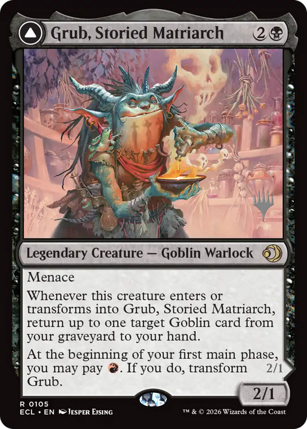 Grub, Storied Matriarch // Grub, Notorious Auntie (pecl)