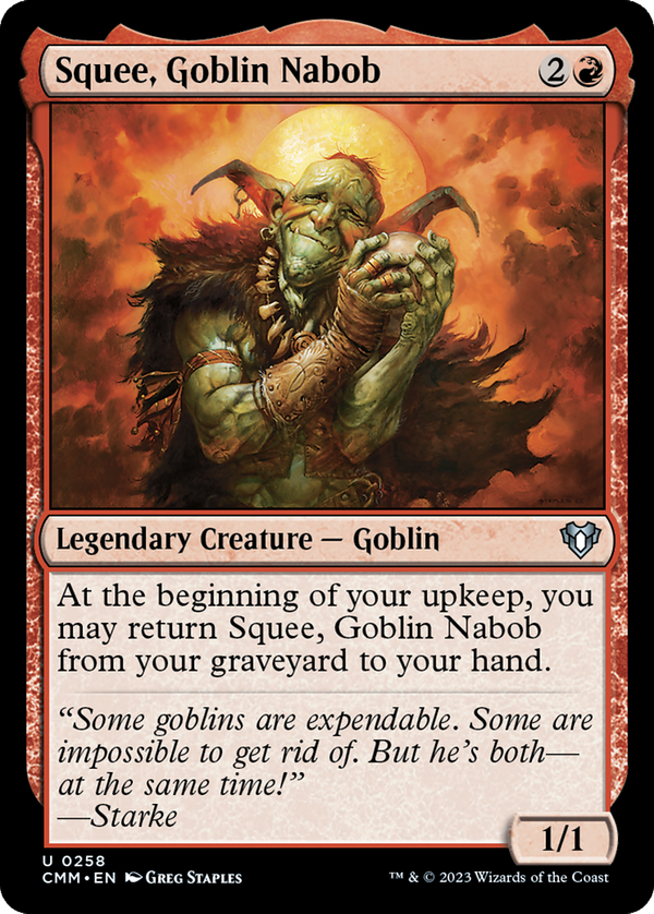 Squee, Goblin Nabob (cmm)