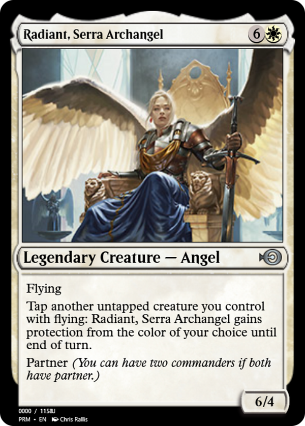 Radiant, Serra Archangel (prm)