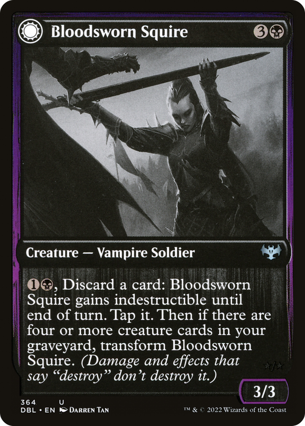 Bloodsworn Squire // Bloodsworn Knight (dbl)