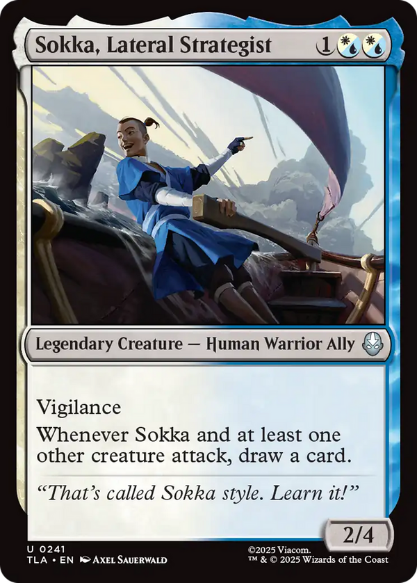 Sokka, Lateral Strategist (tla)